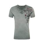 T-Shirt von Key Largo, in der Farbe Grau, aus Jersey, Vorschaubild