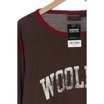 Langarm Shirt von Woolrich, in der Farbe Braun, aus Baumwolle, andere Perspektive, Vorschaubild