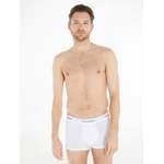 Boxershorts von Calvin Klein Underwear, in der Farbe Weiss, aus Baumwolle, andere Perspektive, Vorschaubild