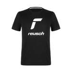 T-Shirt von Reusch, in der Farbe Schwarz, aus Baumwolle, andere Perspektive, Vorschaubild