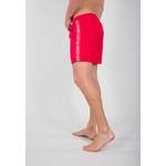 Shorts von alpha industries, in der Farbe Rot, andere Perspektive, Vorschaubild