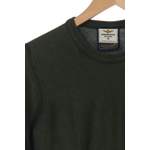 Herren-Pullover von aeronautica militare, in der Farbe Grün, aus Baumwolle, andere Perspektive, Vorschaubild