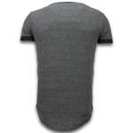 T-Shirt von True Rise, in der Farbe Grau, aus Polyester, andere Perspektive, Vorschaubild