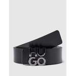 Ledergürtel von HUGO, in der Farbe Schwarz, Vorschaubild