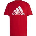 Funktionsshirt von Adidas, in der Farbe Rot, aus Baumwolle, Vorschaubild