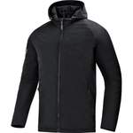 Herren-Sportjacke von Jako, in der Farbe Schwarz, aus Polyester, andere Perspektive, Vorschaubild