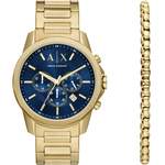 Chronographe von Armani Exchange, in der Farbe Gold, aus Edelstahl, Vorschaubild