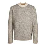 Rundhalspullover von jack & jones, in der Farbe Beige, aus Polyester, Vorschaubild