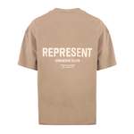 T-Shirt von REPRESENT, in der Farbe Braun, aus Baumwolle, andere Perspektive, Vorschaubild