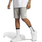 Sportshorts von Adidas, in der Farbe Grau, aus Baumwolle, andere Perspektive, Vorschaubild