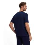 T-Shirt von FALKE, in der Farbe Blau, aus Polyester, andere Perspektive, Vorschaubild