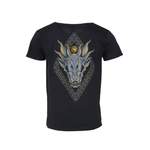 T-Shirt von House Of The Dragon, in der Farbe Schwarz, aus Baumwolle, andere Perspektive, Vorschaubild