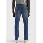 Slim Fit Jeans von United Colors of Benetton, in der Farbe Blau, aus Polyester, andere Perspektive, Vorschaubild