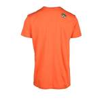 T-Shirt von Daniele Alessandrini, in der Farbe Orange, aus Baumwolle, andere Perspektive, Vorschaubild