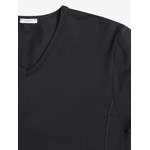 T-Shirt von Huber Bodywear, in der Farbe Schwarz, aus Elasthan, andere Perspektive, Vorschaubild
