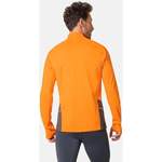 Langarm Shirt von Odlo, in der Farbe Orange, aus Polyester, andere Perspektive, Vorschaubild