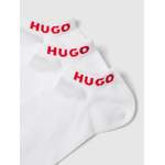 Socke von HUGO, in der Farbe Weiss, aus Baumwolle, andere Perspektive, Vorschaubild