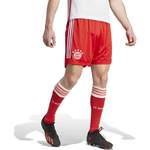 Fußballhose von Adidas, in der Farbe Rot, aus Polyester, andere Perspektive, Vorschaubild