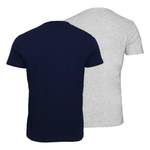 T-Shirt von Emporio Armani, Mehrfarbig, aus Baumwolle, andere Perspektive, Vorschaubild