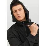 Softshelljacke von jack & jones, in der Farbe Schwarz, aus Polyester, andere Perspektive, Vorschaubild