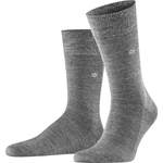 Socke von Burlington, in der Farbe Grau, aus Schurwolle, Vorschaubild