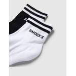 Socke von Snocks, in der Farbe Weiss, aus Polyester, andere Perspektive, Vorschaubild