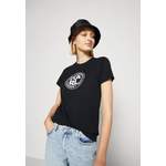 T-Shirt von Karl Lagerfeld Jeans, in der Farbe Schwarz, andere Perspektive, Vorschaubild