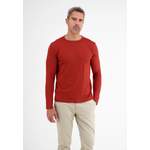 Langarm Shirt von Lerros, in der Farbe Rot, aus Baumwolle, andere Perspektive, Vorschaubild
