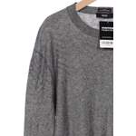 Herren-Pullover von BOSS by Hugo Boss, in der Farbe Grau, aus Baumwolle, andere Perspektive, Vorschaubild