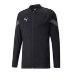 Trainingsjacke von Puma, in der Farbe Grau, aus Polyester, andere Perspektive, Vorschaubild