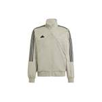 Herren-Sportjacke von adidas Sportswear, in der Farbe Beige, aus Polyester, andere Perspektive, Vorschaubild