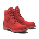 Stiefeletten von Timberland, in der Farbe Rot, aus Leder, andere Perspektive, Vorschaubild