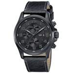 BLACK/BLACK LEATHER der Marke Luminox