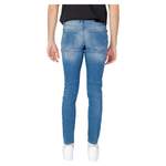 Slim Fit Jeans von Antony Morato, in der Farbe Blau, aus Baumwolle, andere Perspektive, Vorschaubild