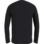 Langarm Shirt von Tommy Hilfiger Big & Tall, in der Farbe Schwarz, aus Baumwolle, andere Perspektive, Vorschaubild