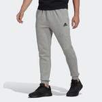 Herren-Sporthosen von Adidas, in der Farbe Grau, aus Baumwolle, andere Perspektive, Vorschaubild