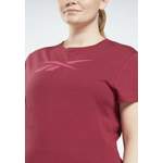 T-Shirt von Reebok, in der Farbe Rot, andere Perspektive, Vorschaubild