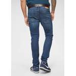 Slim Fit Jeans von jack & jones, in der Farbe Blau, andere Perspektive, Vorschaubild