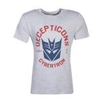 T-Shirt von Transformers, in der Farbe Grau, andere Perspektive, Vorschaubild