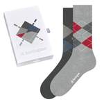 Socke von Burlington, in der Farbe Grau, aus Baumwolle, Vorschaubild