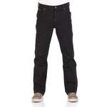 Straight Leg Jeans von Wrangler, in der Farbe Schwarz, aus Polyester, Vorschaubild