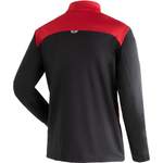 Langarm Shirt von maier sports, in der Farbe Rot, andere Perspektive, Vorschaubild