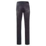 Slim Fit Jeans von Leineweber, in der Farbe Schwarz, andere Perspektive, Vorschaubild