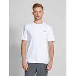 T-Shirt von CK Calvin Klein, in der Farbe Weiss, aus Baumwolle, andere Perspektive, Vorschaubild