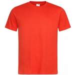 T-Shirt von Stedman, in der Farbe Orange, andere Perspektive, Vorschaubild