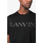 Herrenshirt von Lanvin, in der Farbe Schwarz, aus Baumwolle, andere Perspektive, Vorschaubild