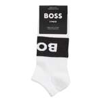 Socke von Boss, in der Farbe Weiss, aus Baumwolle, andere Perspektive, Vorschaubild