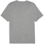 T-Shirt von Puma, in der Farbe Grau, aus Polyester, andere Perspektive, Vorschaubild