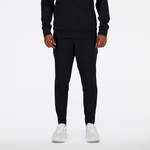 Herren-Sporthosen von New Balance, in der Farbe Schwarz, aus Polyester, andere Perspektive, Vorschaubild