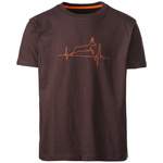 T-Shirt von Parforce, in der Farbe Braun, andere Perspektive, Vorschaubild